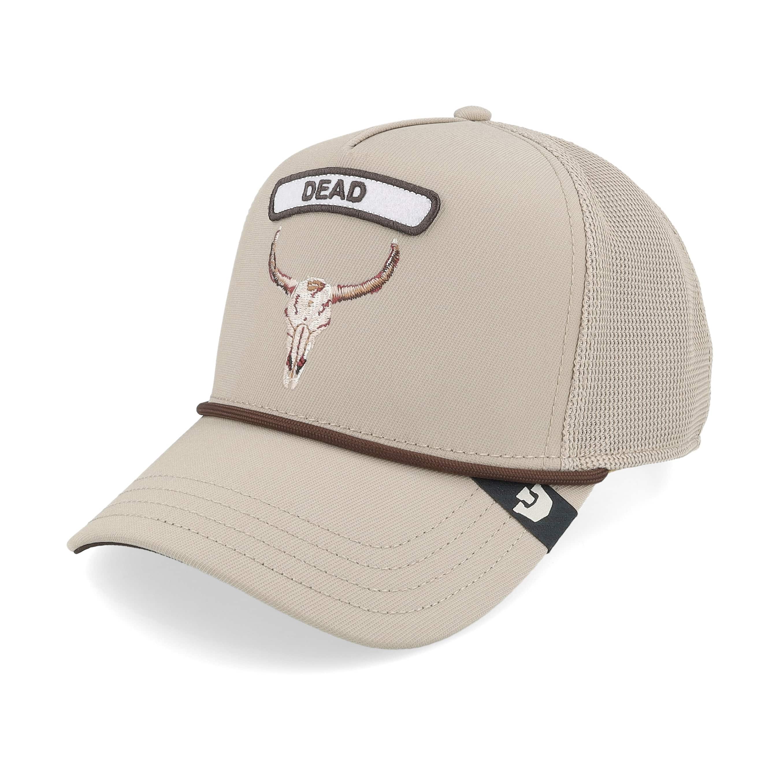 GOORIN BROS GB2 SKULL ROCKER TOP TRUCKER HAT