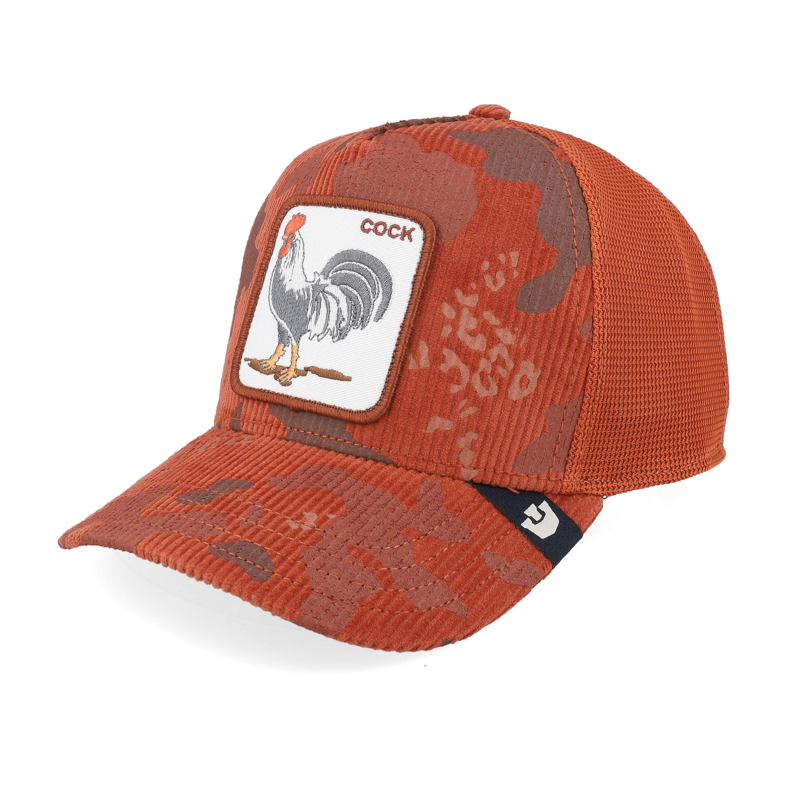 GOORIN BROS. ROOSTER CAMO CORDUROY CAMO TRUCKER HAT