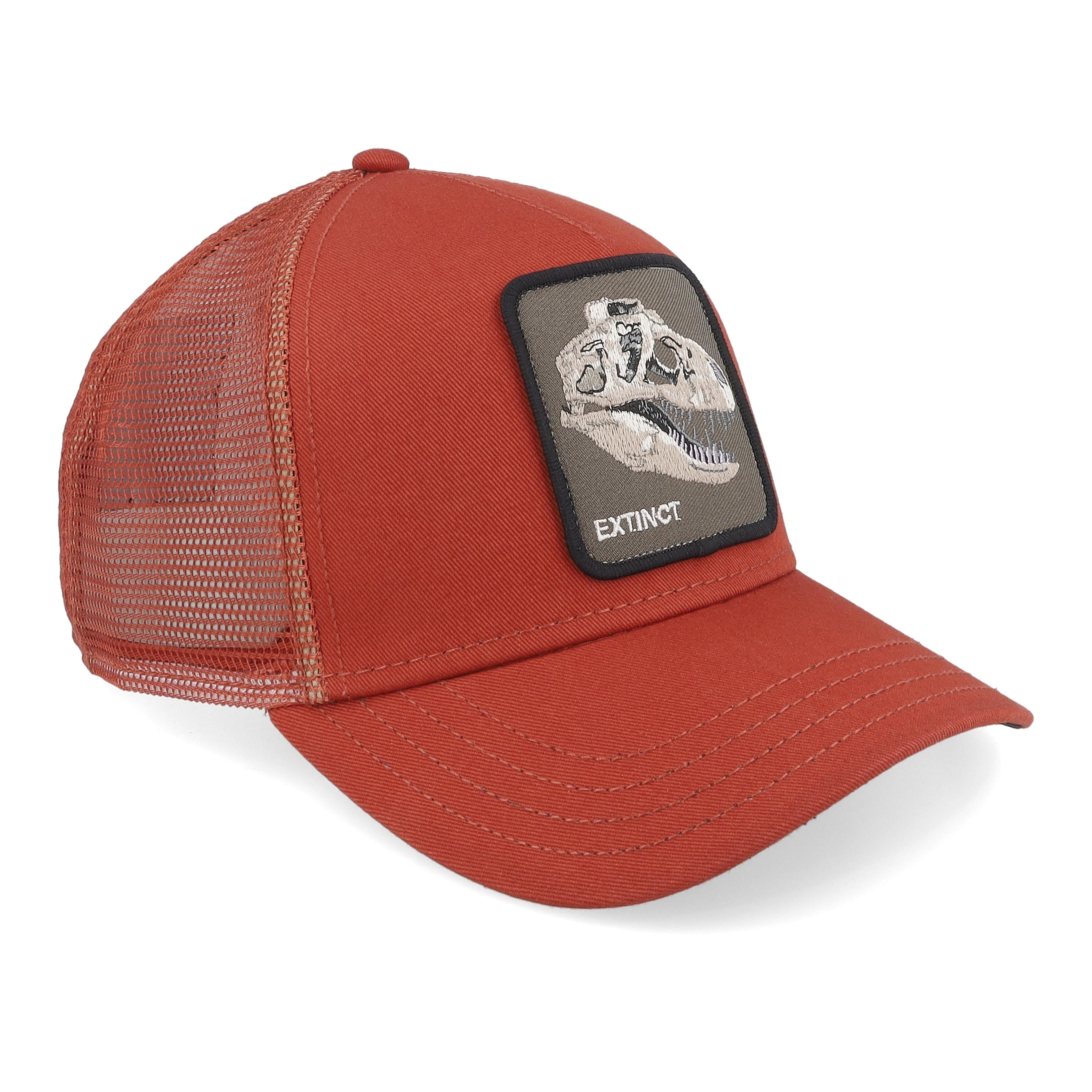 GOORIN BROS. THE EXTINCT SKULL GRIT SOLAR TRUCKER HAT