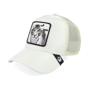 GOORIN BROS. THE KILLER TIGER PU LEATHER TRUCKER CAP