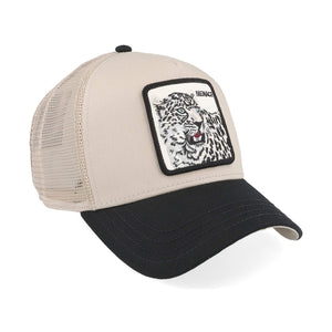 GOORIN BROS. THE SNOW LEOPARD MESH TRUCKER CAP