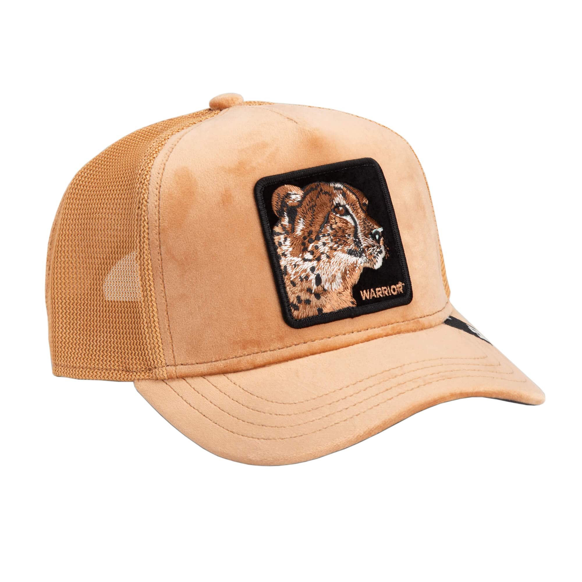 GOORIN BROS. VELOUR CHEETAH TRUCKER HAT