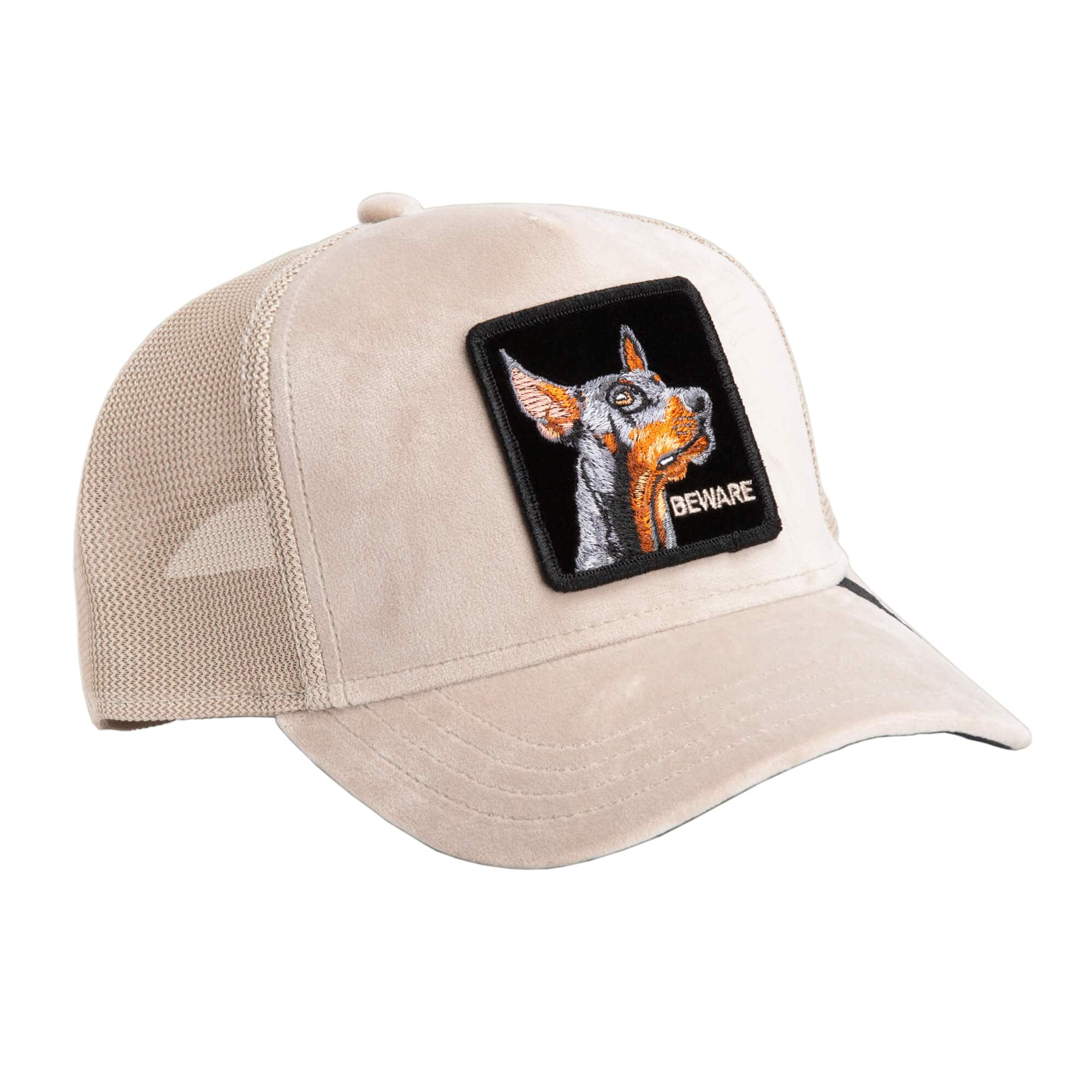 GOORIN BROS. VELOUR DOBERMAN TRUCKER HAT