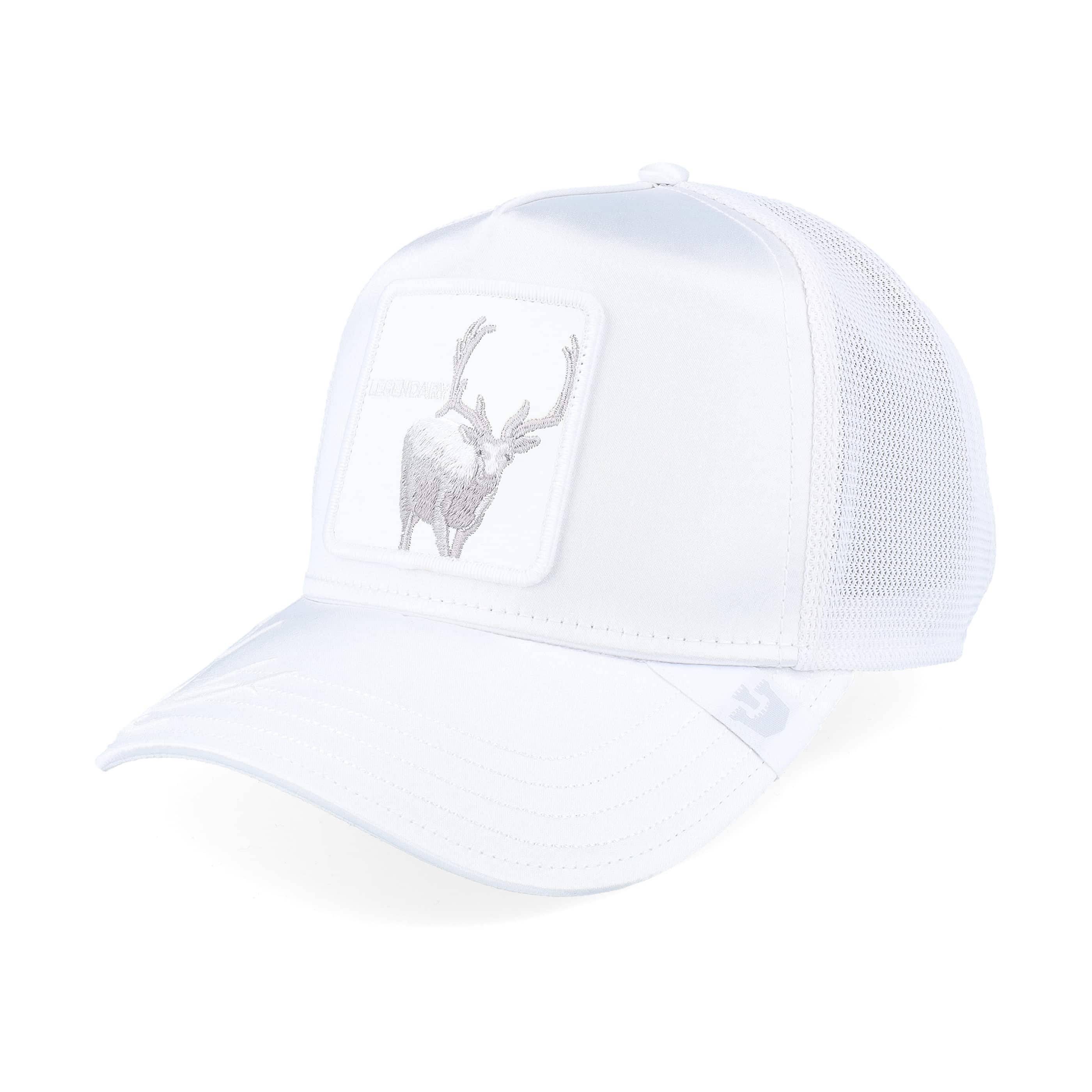 GOORIN BROS. WAIT FOR IT TOTAL WHITEOUT TRUCKER CAP