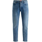 HUGO 634 COMFORT-STRETCH TAPERED-FIT JEANS