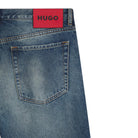 HUGO 634 RIP & REPAIR TAPERED JEANS