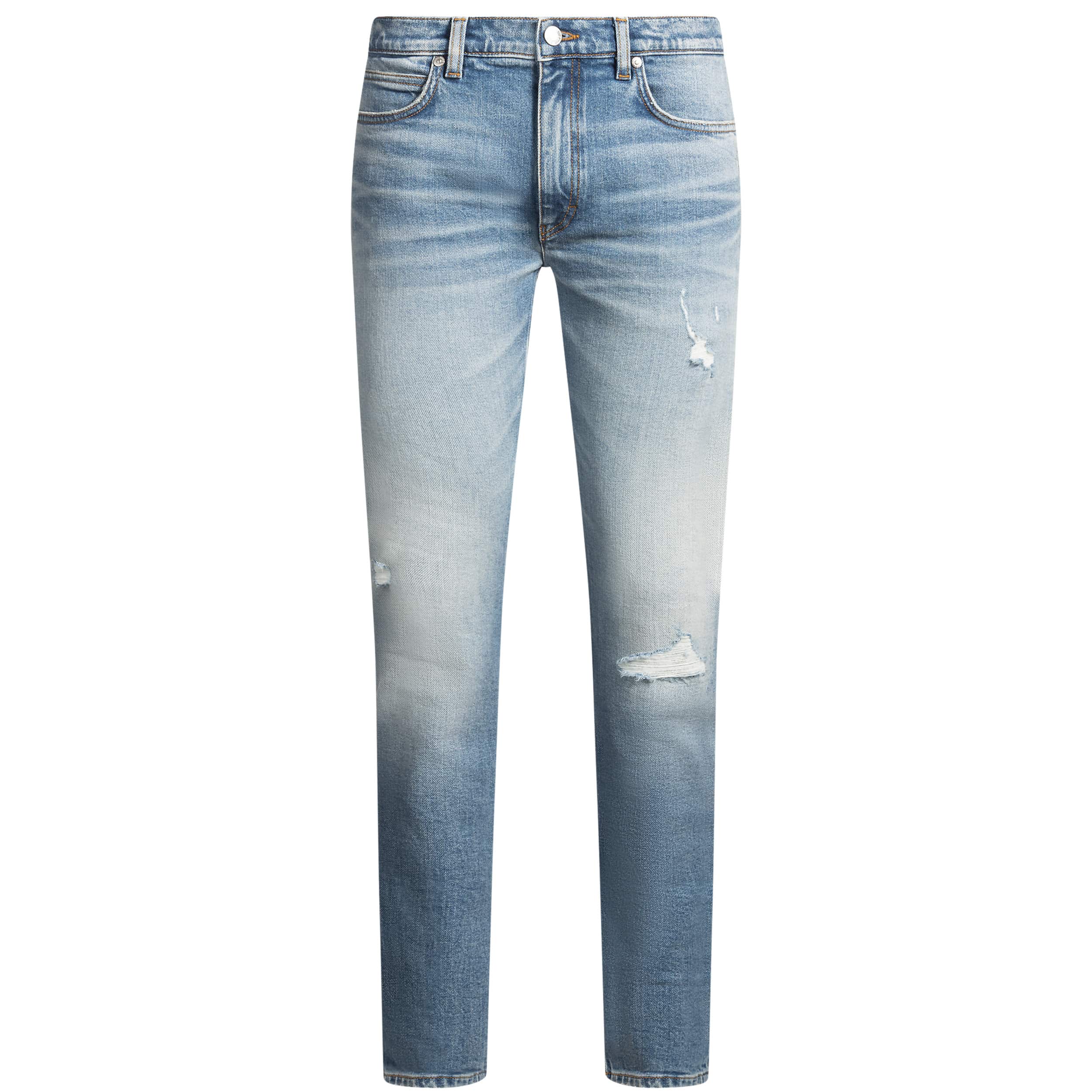 HUGO 734 DISTRESSED EXTRA SLIM-FIT JEANS