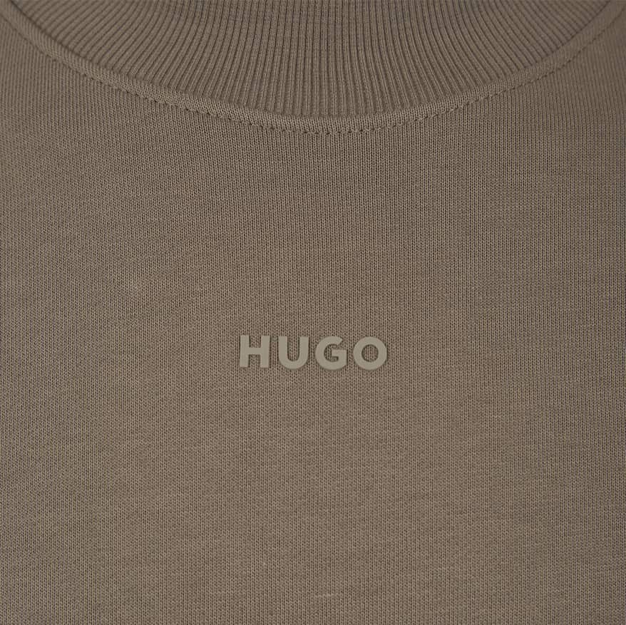 HUGO DAPOCREW COTTON TERRY SWEATSHIRT