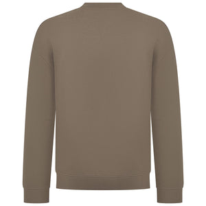 HUGO DAPOCREW COTTON TERRY SWEATSHIRT