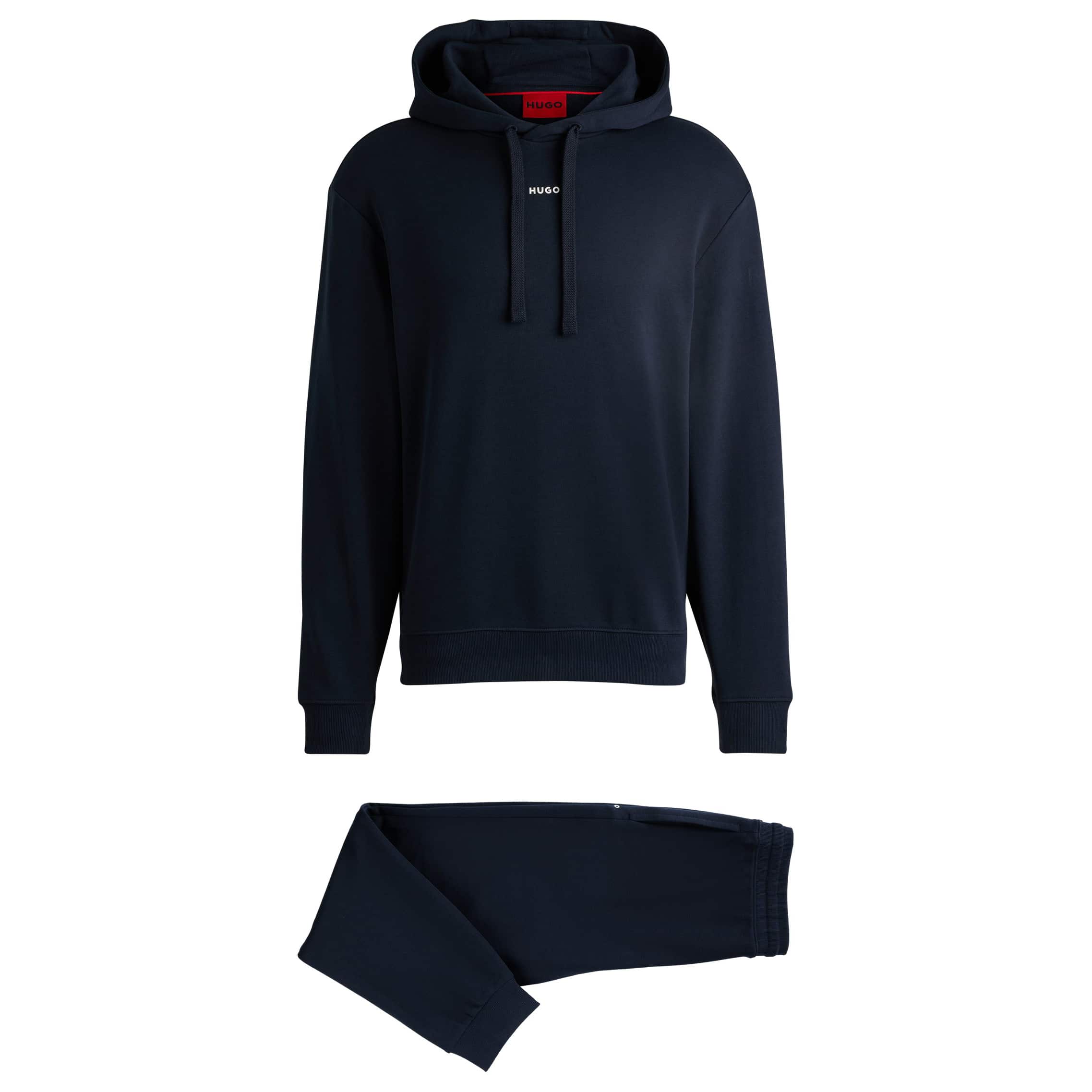 Navy Blue Hugo Boss Tracksuit Xxl Hugo Dapodayote Full Tracksuit