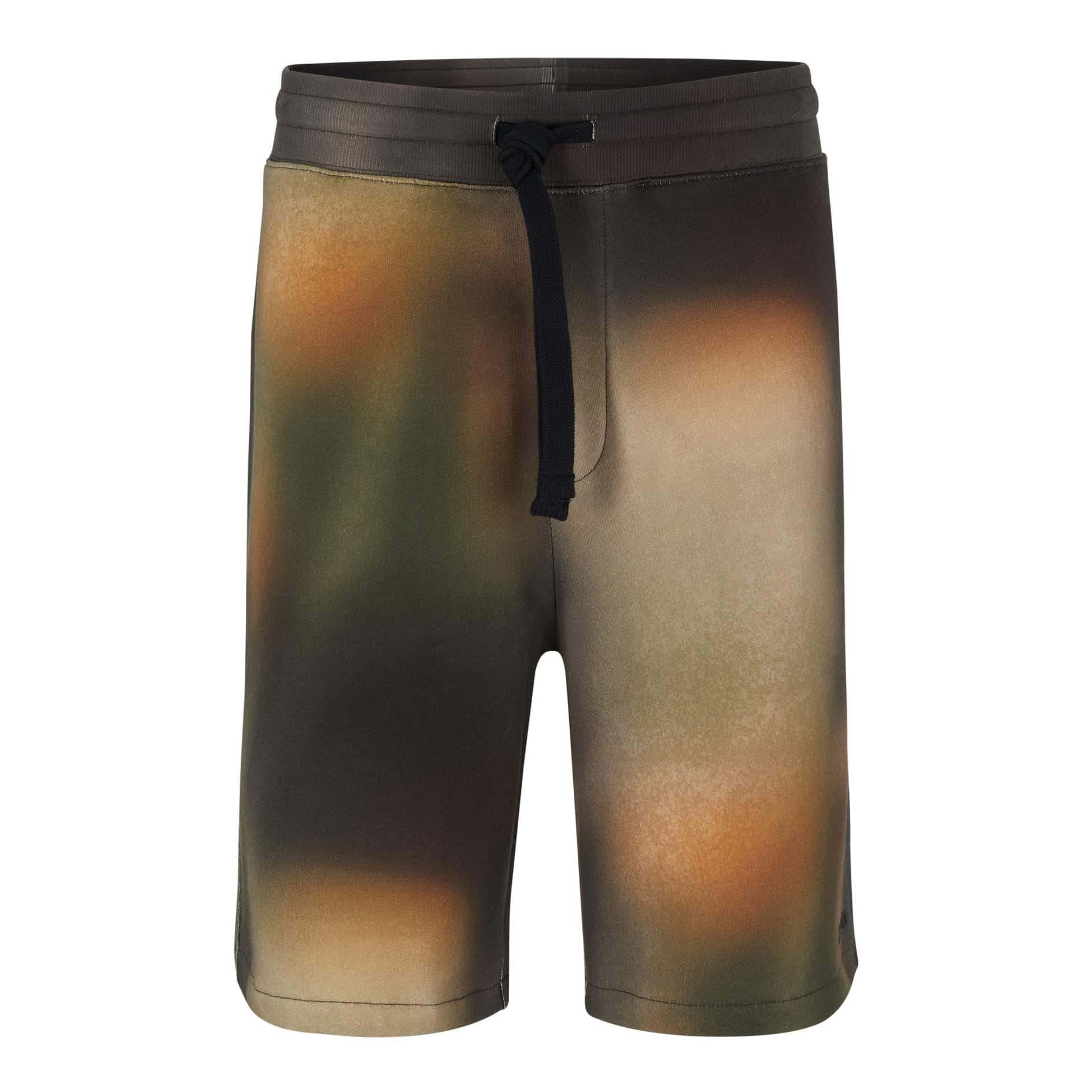 HUGO DEBU CAMOUFLAGE SWEAT SHORTS