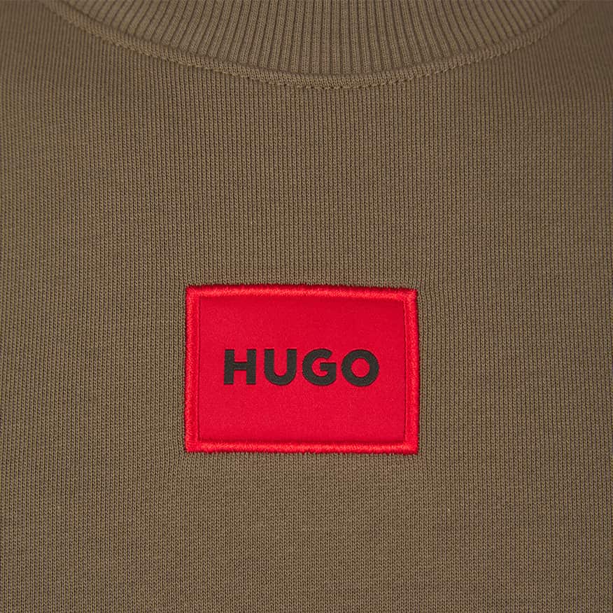 HUGO DIRAGOL212 COTTON-TERRY SWEATSHIRT