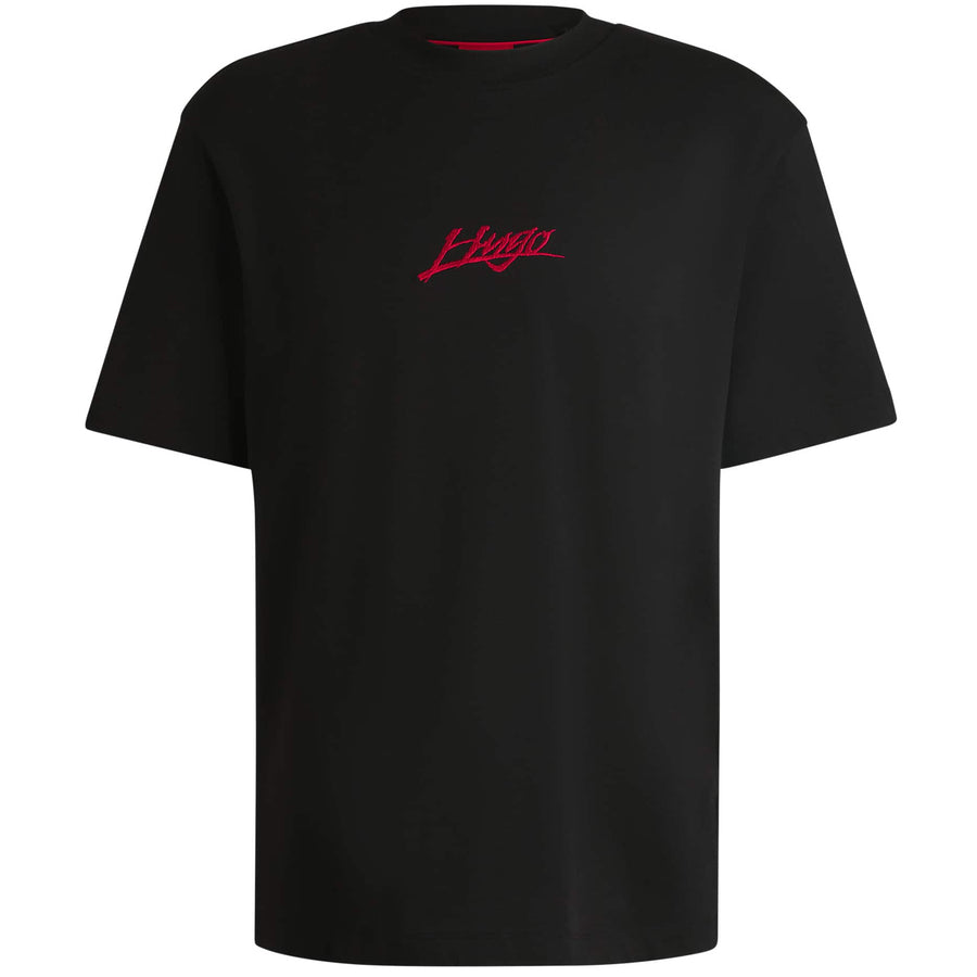 HUGO DLOGOTEE COTTON-JERSEY T-SHIRT