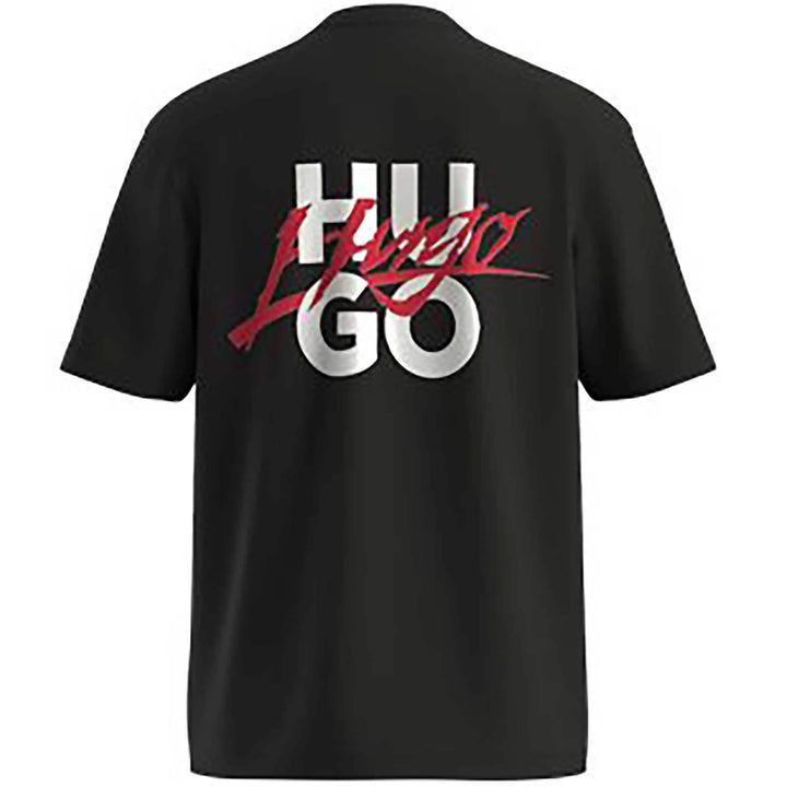 HUGO DLOGOTEE COTTON-JERSEY T-SHIRT