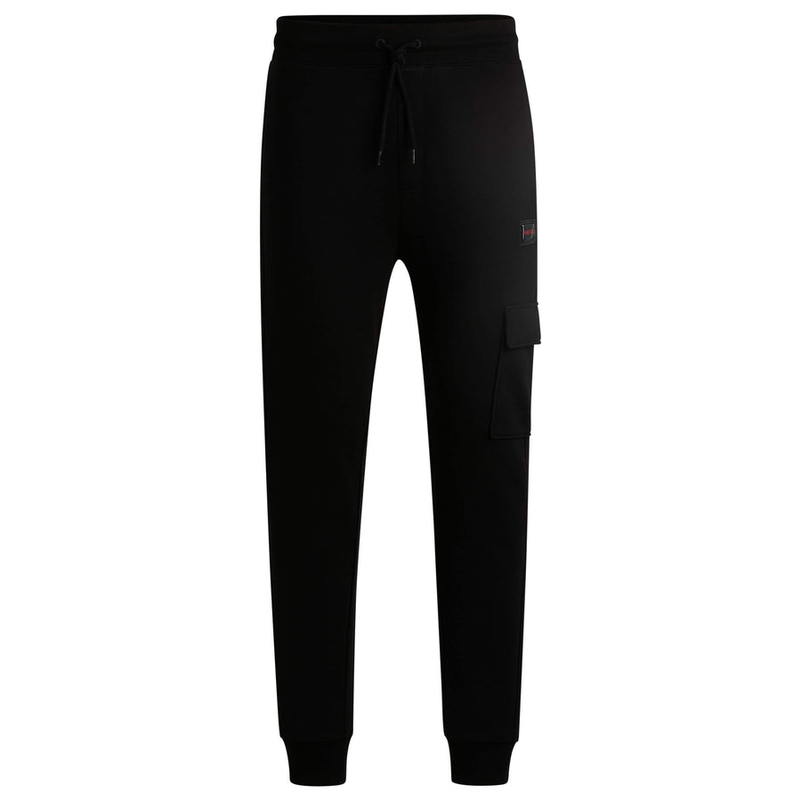 HUGO DWELLROM JELLY LOGO LABEL CARGO TRACKSUIT BOTTOMS