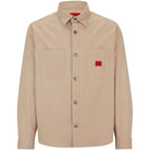 HUGO ERATO COTTON TWILL OVERSIZED-FIT SHIRT