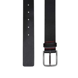 HUGO GERIK GRAINED-LEATHER BELT