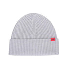 HUGO XOLA VIRGIN WOOL RIBBED BEANIE HAT