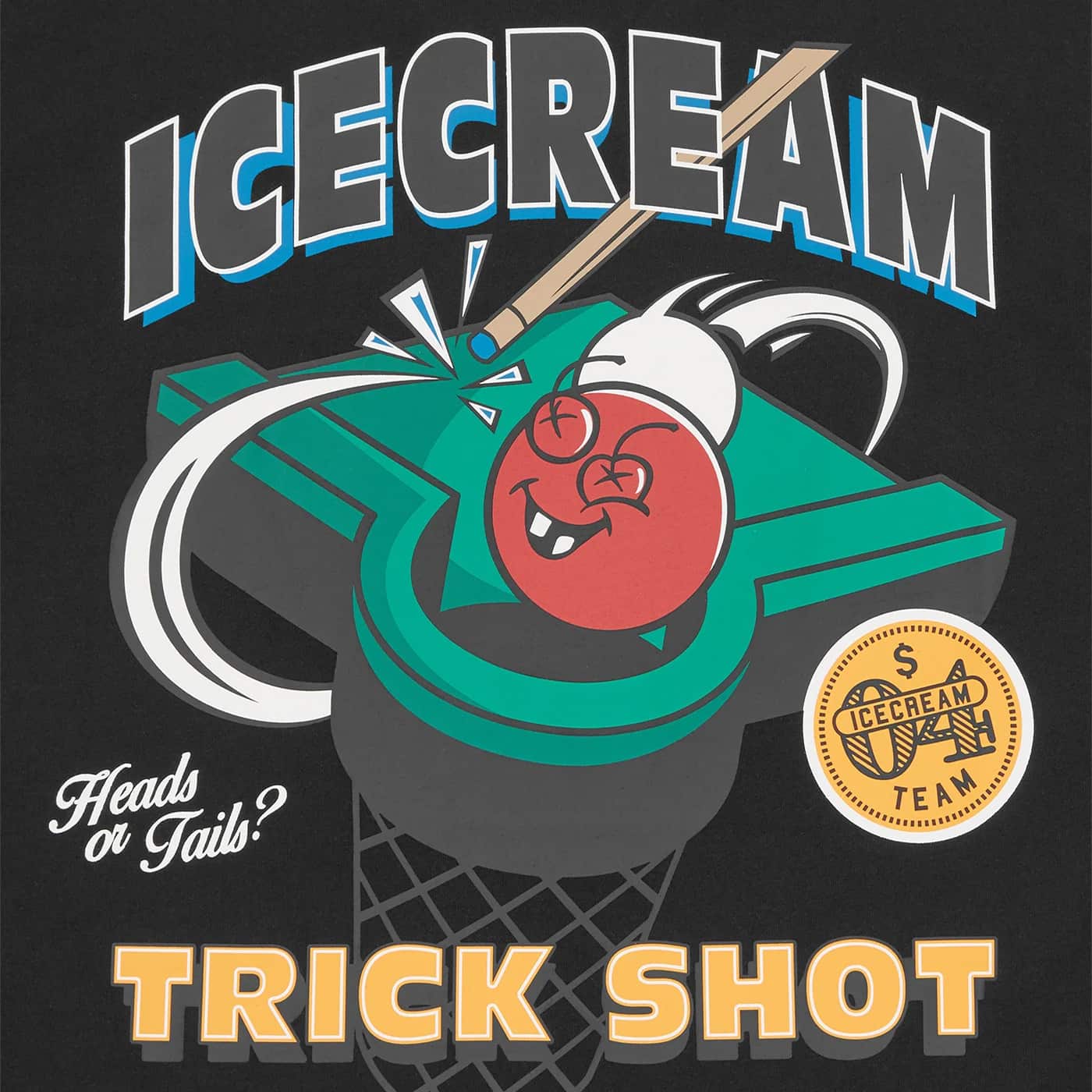 ICECREAM TRICK SHOT T-SHIRT