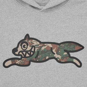 ICECREAM WOODLAND CAMO RUNNING DOG HOODIE