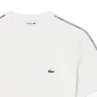 LACOSTE BRANDED STRIPE BAND T-SHIRT