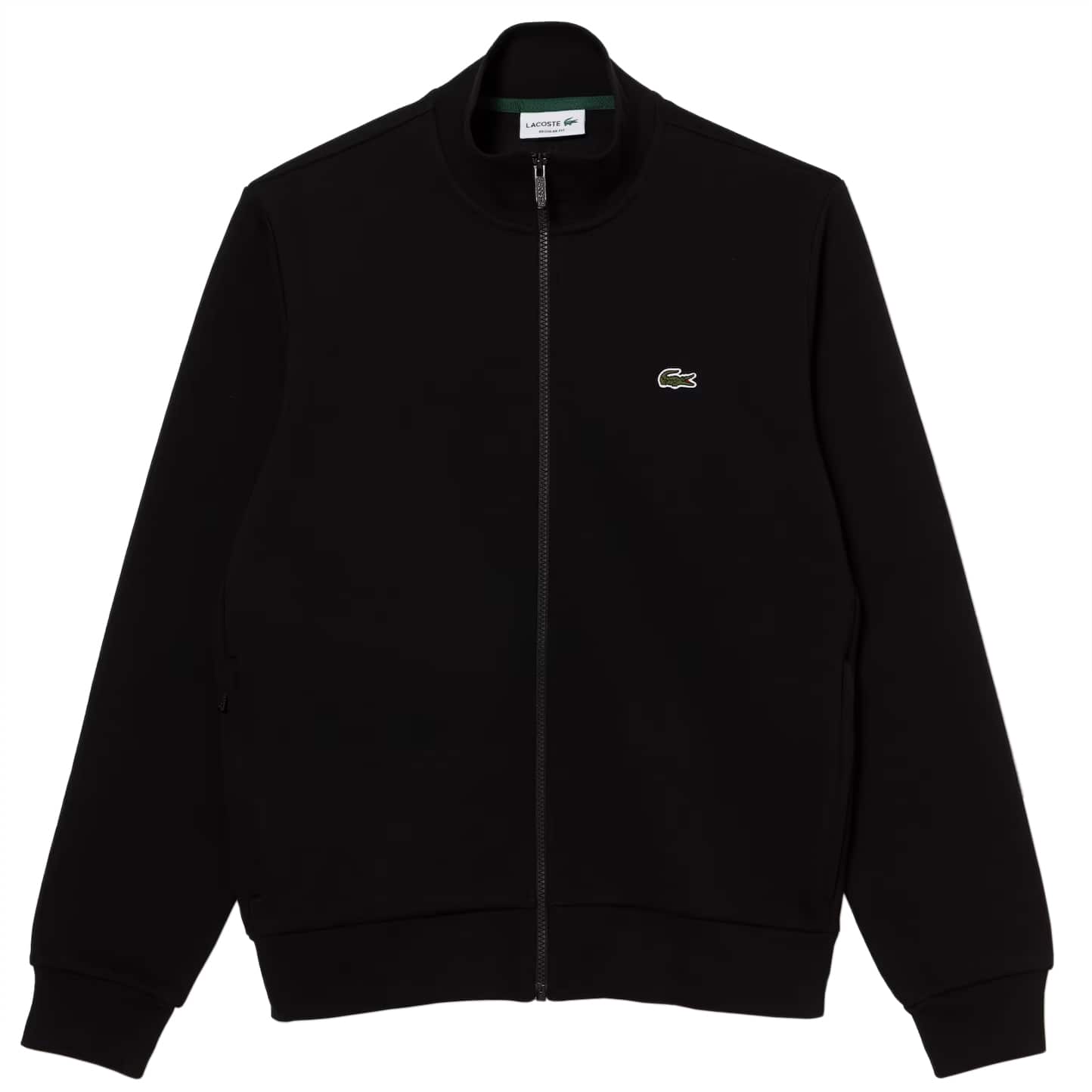 LACOSTE BRUSHED FLEECE REGULAR FIT TRACK TOP