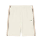 LACOSTE COLOUR-BLOCK FLEECE SHORTS