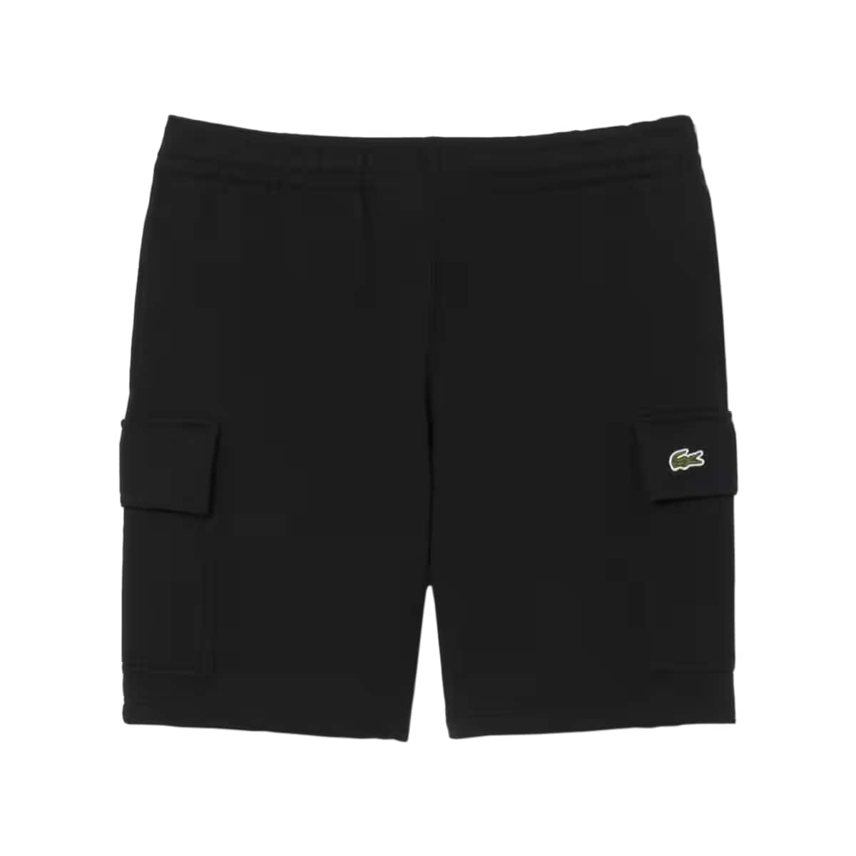 LACOSTE COTTON FLEECE CARGO SHORTS