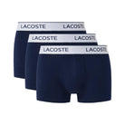 LACOSTE COTTON STRETCH 3 PACK TRUNKS
