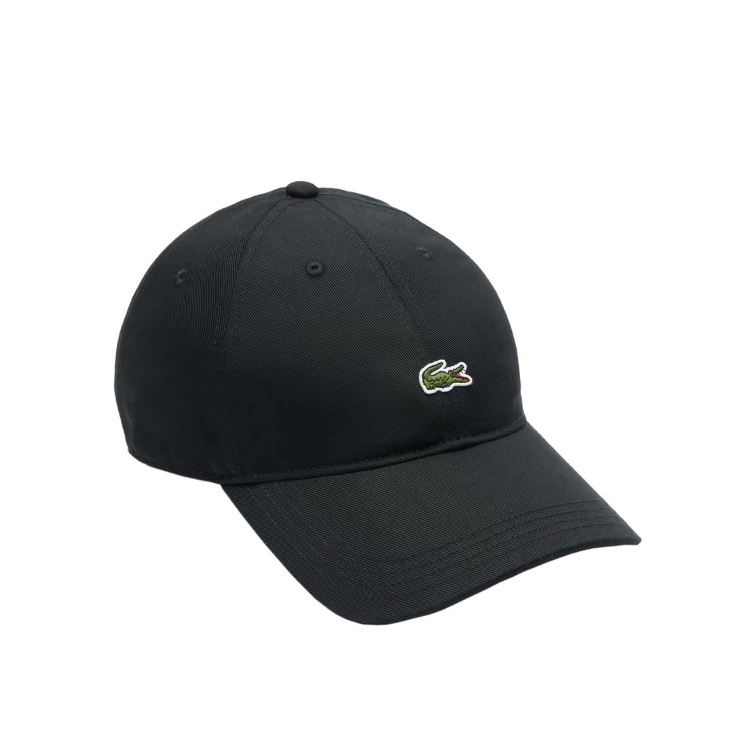 LACOSTE COTTON TWILL BASEBALL CAP