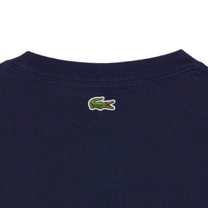 LACOSTE EMBOSSED BRANDING JERSEY T-SHIRT
