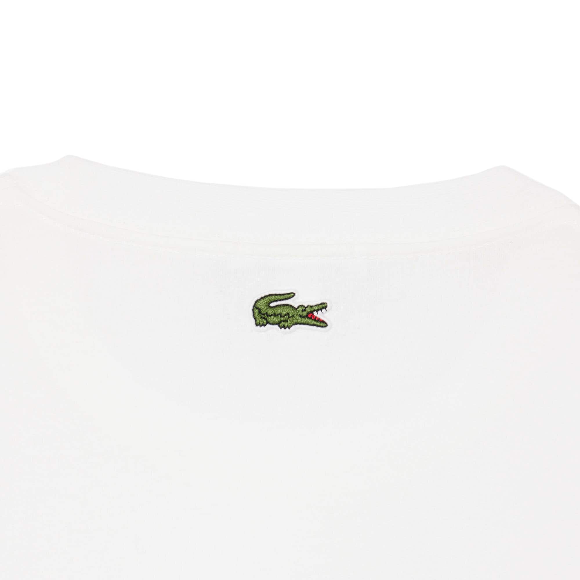 LACOSTE EMBOSSED BRANDING JERSEY T-SHIRT