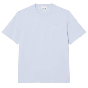 LACOSTE EMBOSSED BRANDING JERSEY T-SHIRT