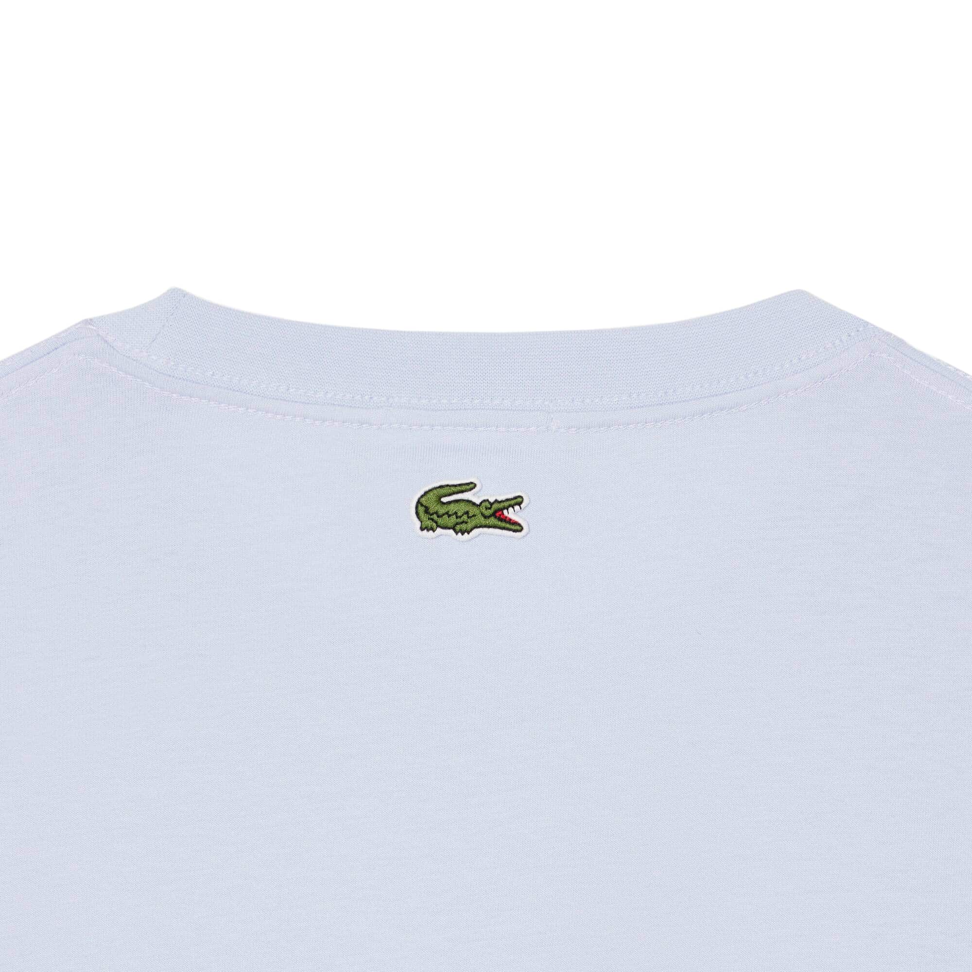LACOSTE EMBOSSED BRANDING JERSEY T-SHIRT