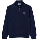 LACOSTE HIGH NECK ZIP-UP SWEATSHIRT