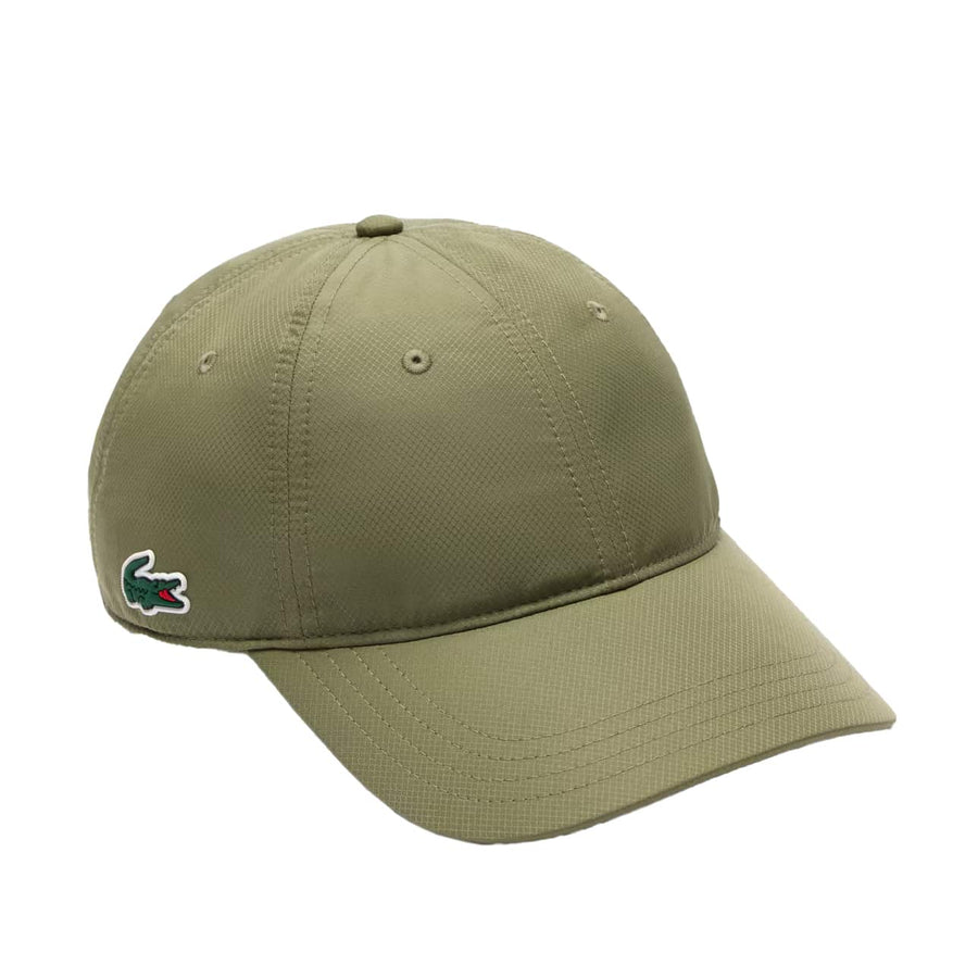 LACOSTE LIGHTWEIGHT DIAMOND TAFFETA SPORT BASEBALL CAP