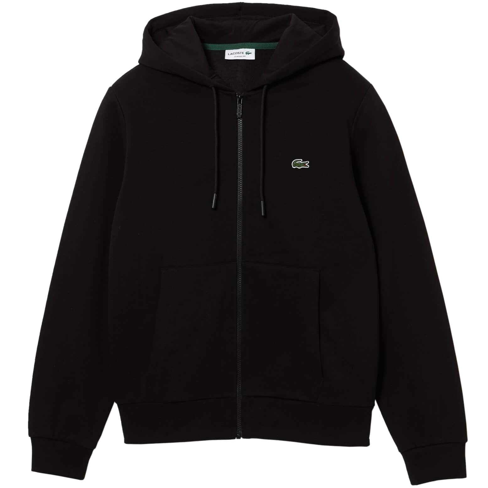 LACOSTE ORGANIC BRUSHED COTTON HOODIE