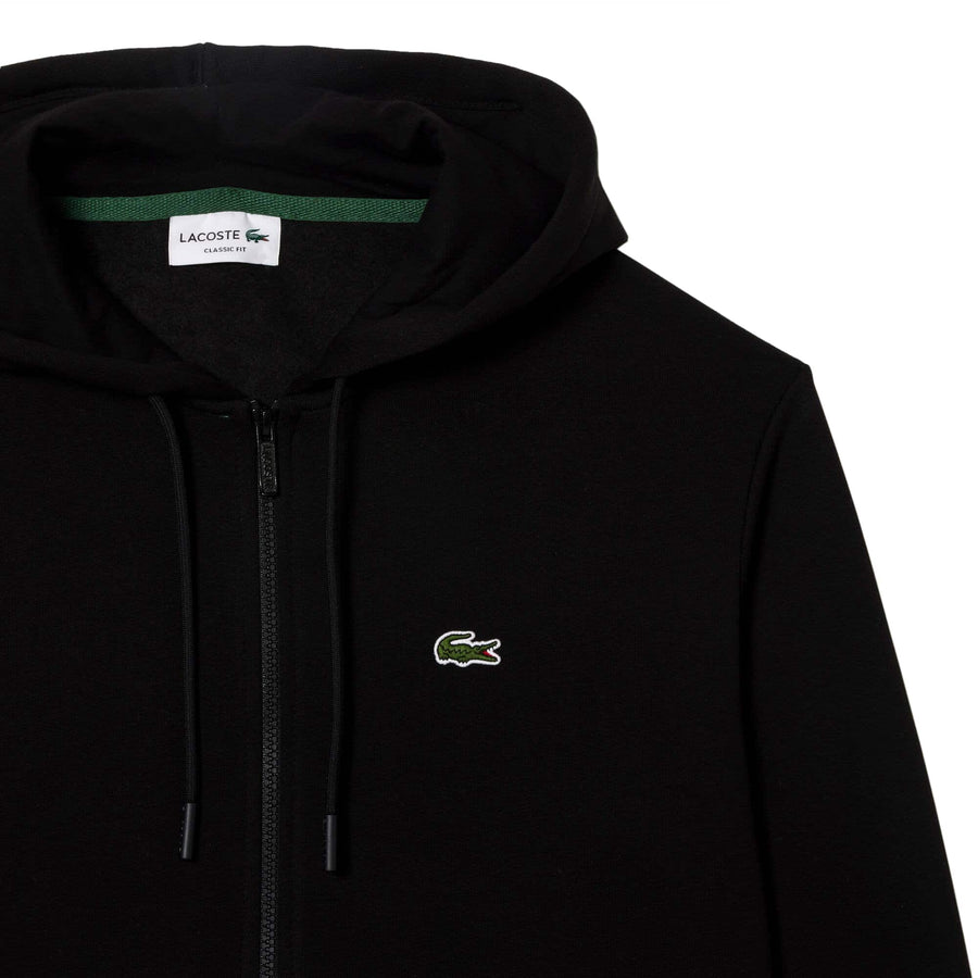 LACOSTE ORGANIC BRUSHED COTTON HOODIE