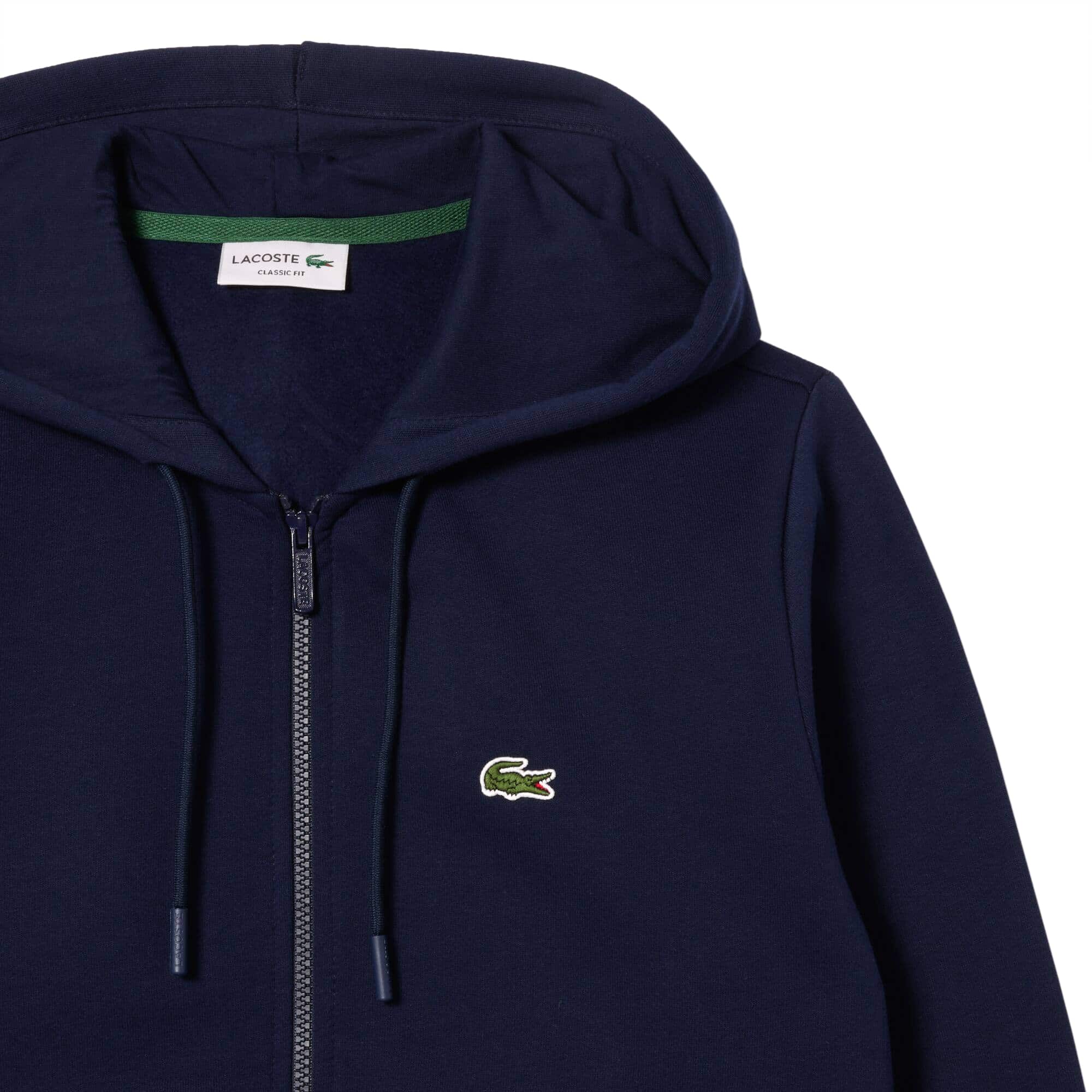 LACOSTE ORGANIC BRUSHED COTTON HOODIE