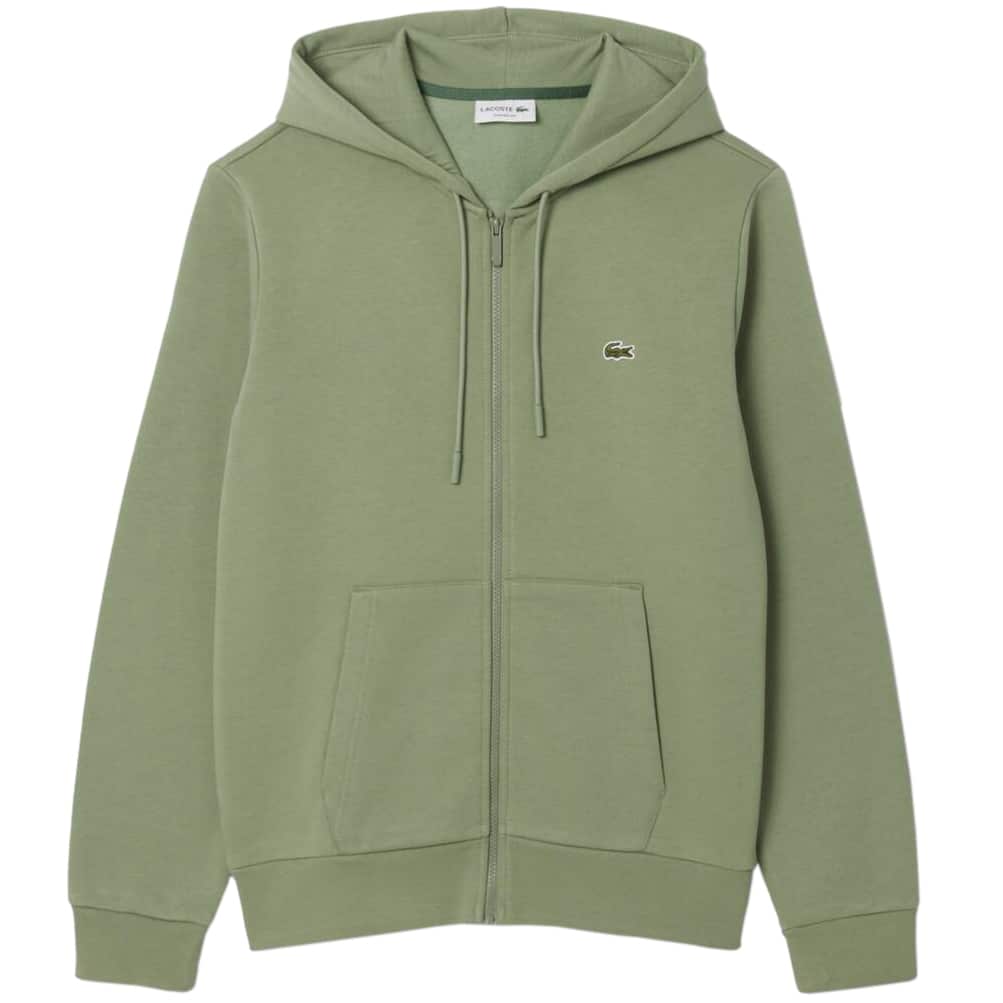 LACOSTE ORGANIC BRUSHED COTTON HOODIE
