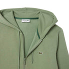 LACOSTE ORGANIC BRUSHED COTTON HOODIE