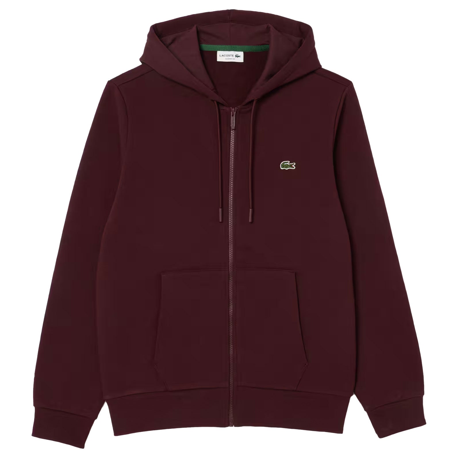 LACOSTE ORGANIC BRUSHED COTTON HOODIE