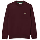 LACOSTE ORGANIC BRUSHED COTTON SWEATSHIRT