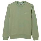LACOSTE ORGANIC BRUSHED COTTON SWEATSHIRT
