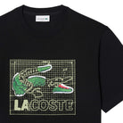 LACOSTE PRINTED COTTON T-SHIRT