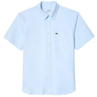 LACOSTE SHORT SLEEVE OXFORD SHIRT