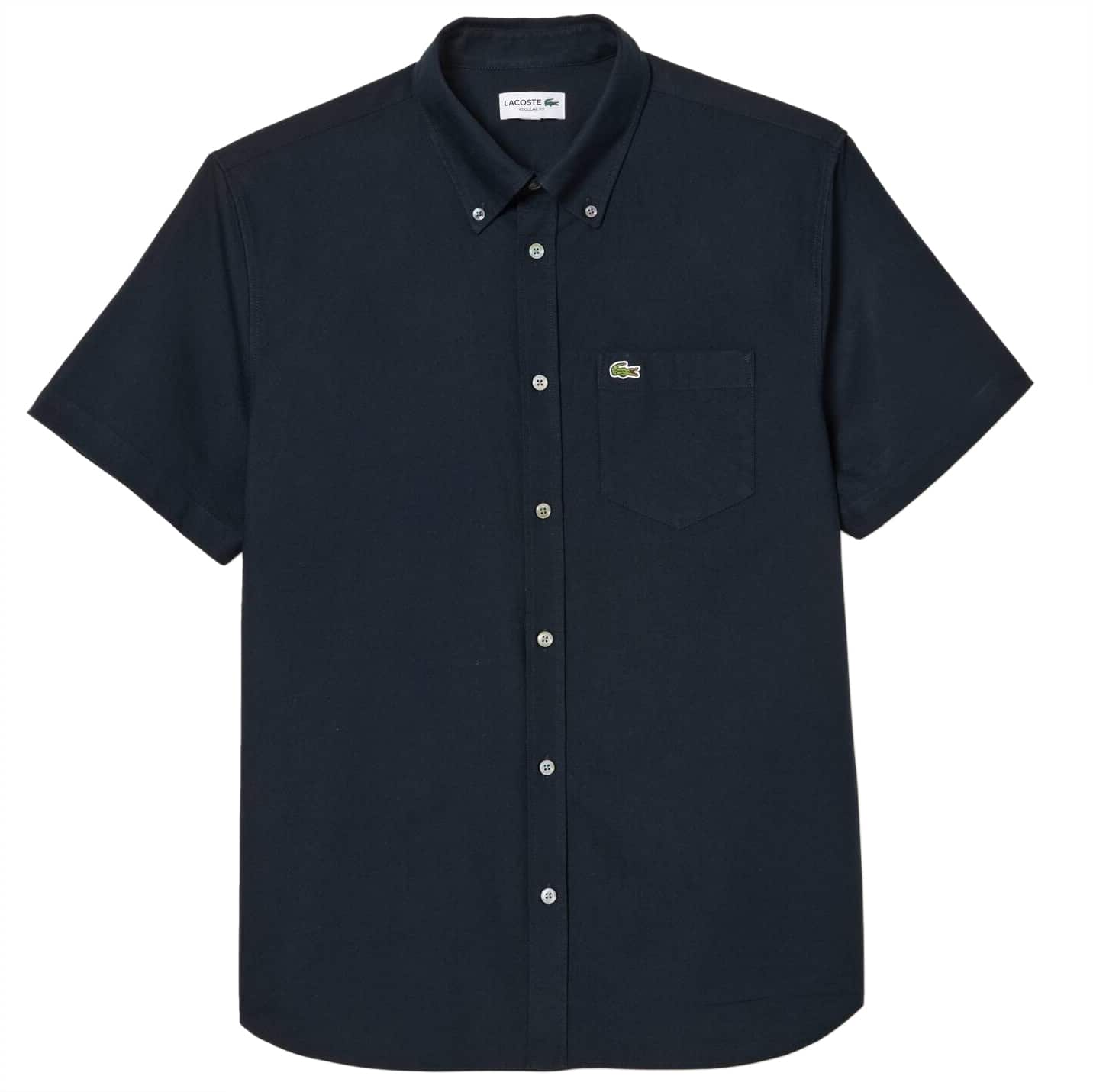 LACOSTE SHORT SLEEVE OXFORD SHIRT