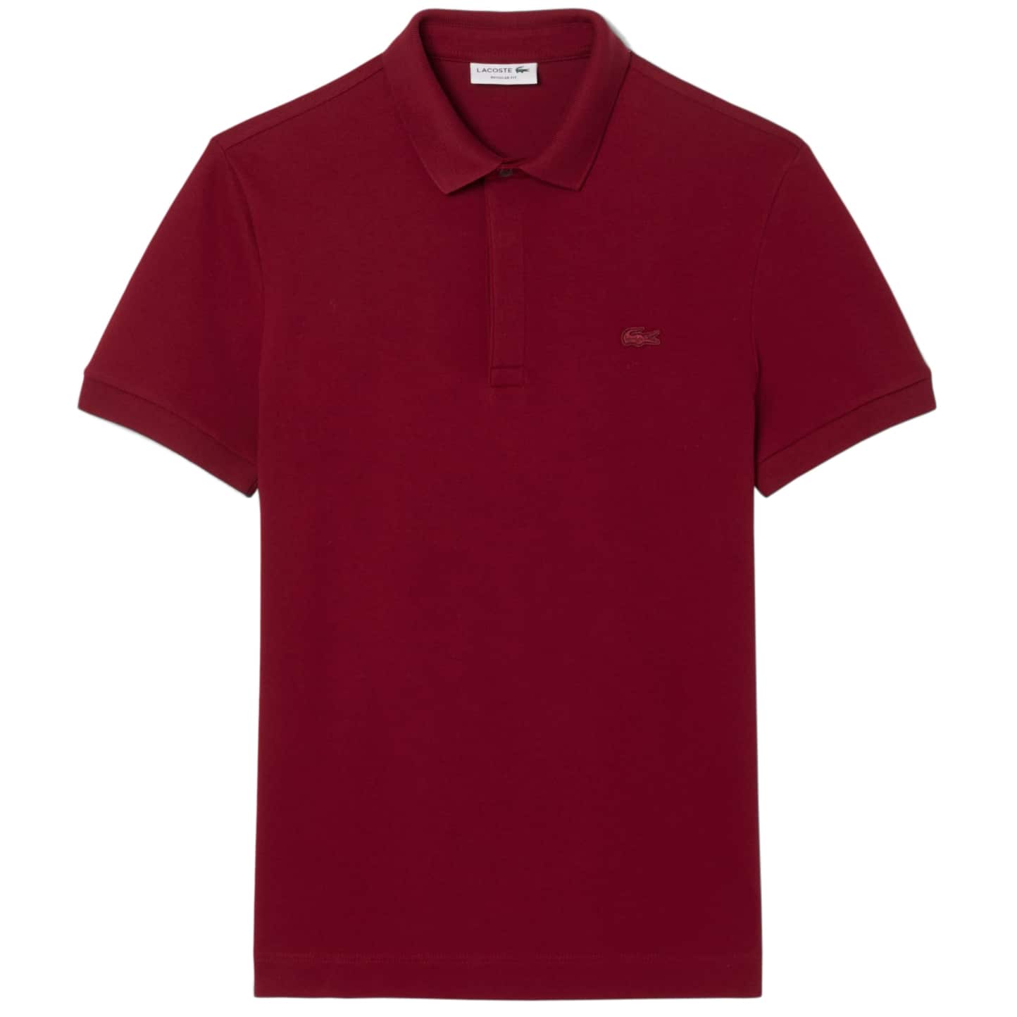 LACOSTE SMART PARIS STRETCH COTTON PIQUÉ POLO SHIRT
