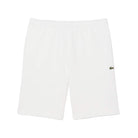 LACOSTE STRIPE LOGO FLEECE SHORTS