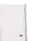 LACOSTE STRIPE LOGO FLEECE SHORTS